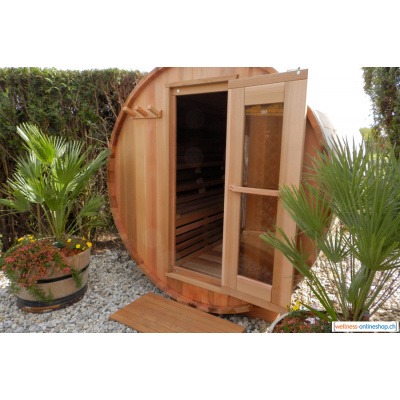 Saunafass deluxe Red Cedar 183x183