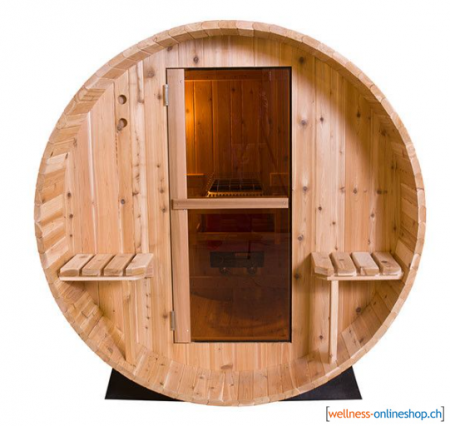 Saunafass rustikale Zeder